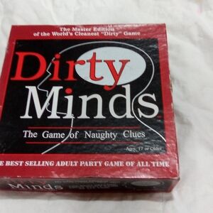 Dirty Minds Naughty Clues Game - Red Edition